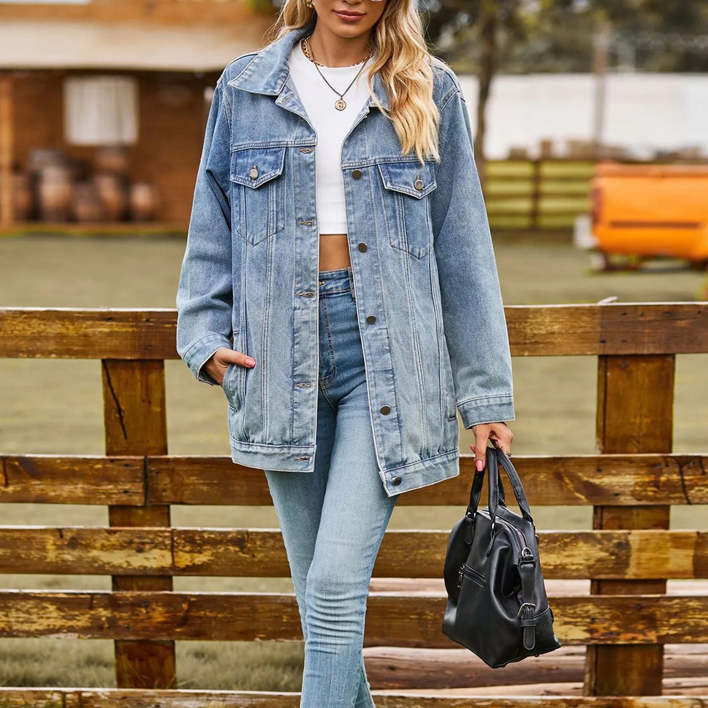Sophie | Timeless Chic Country Denim Jacket