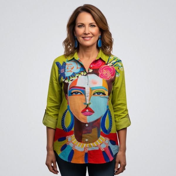 Amelia | Artistic Portrait Shirt