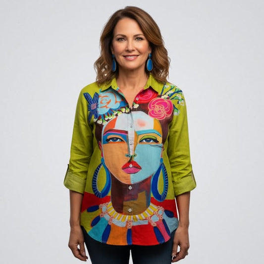 Amelia | Artistic Portrait Shirt
