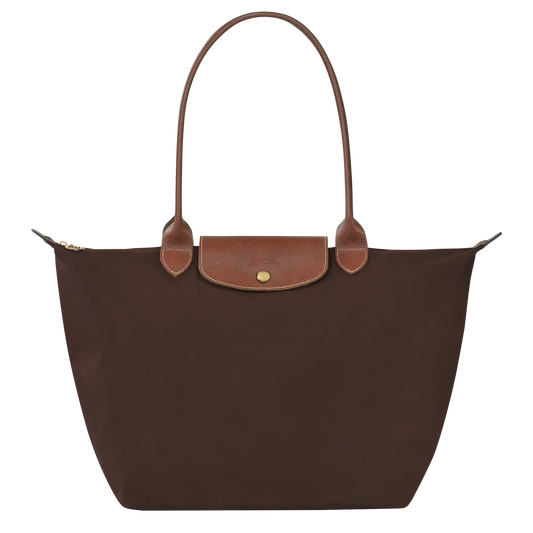 Longchamp - Large Le Pliage Tote, Brown