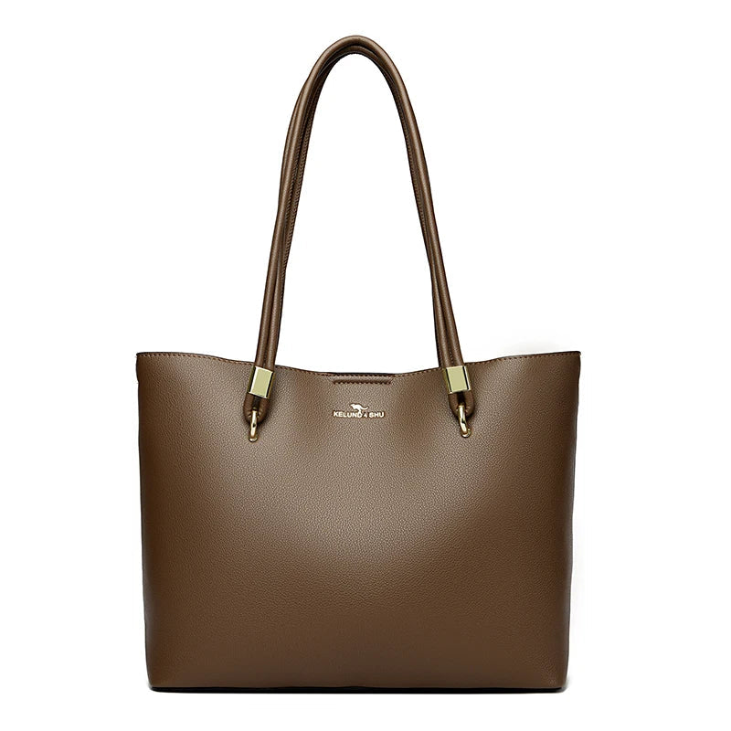AVERY™ | ELEGANT LEATHER TOTE BAG